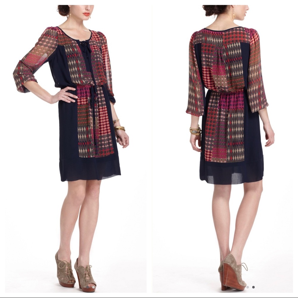 Antropologie Maeve Rosalie Peasant Dress